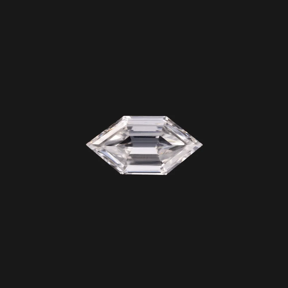 Stone: (One of a Kind Geometric White Diamond Necklaces)