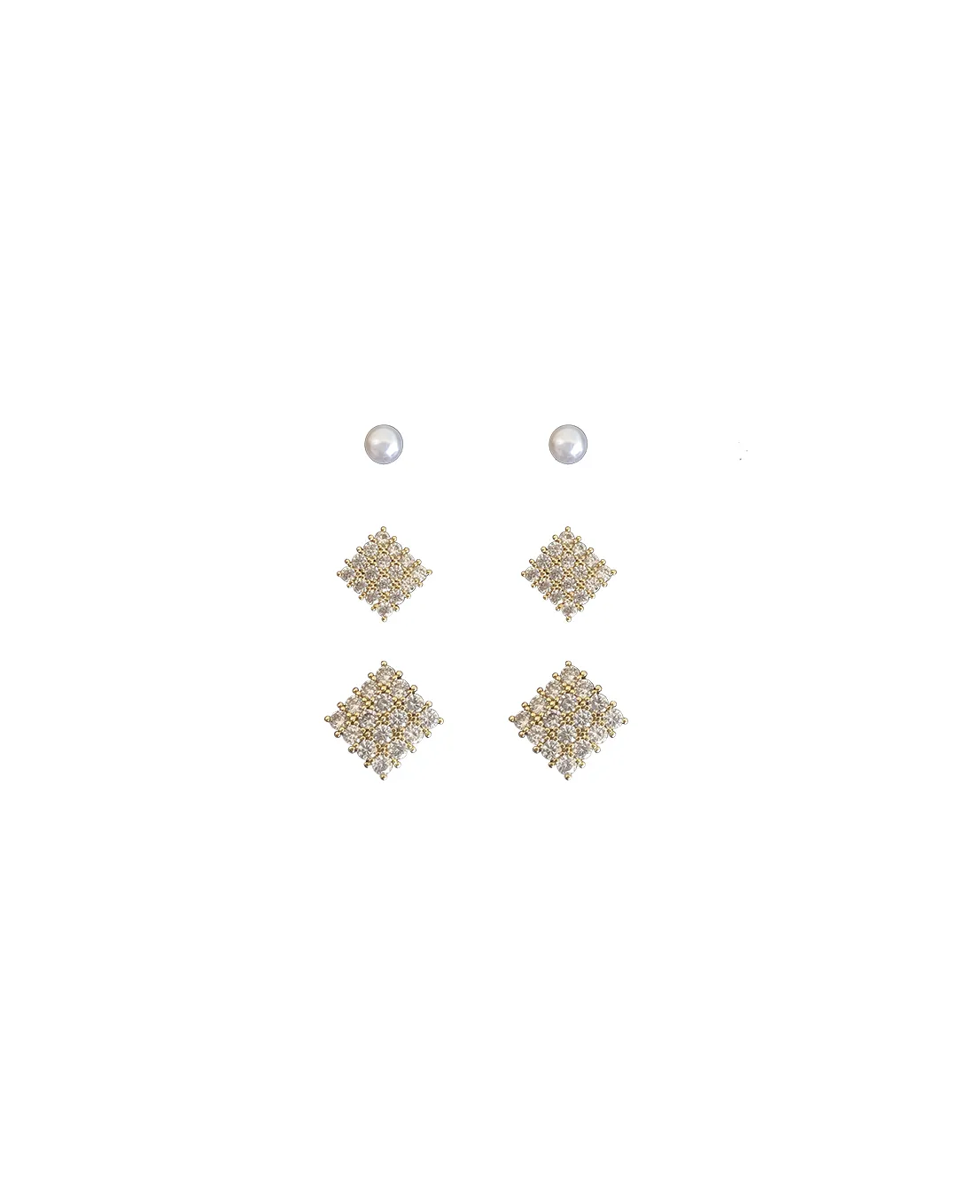 Stud Earrings Set
