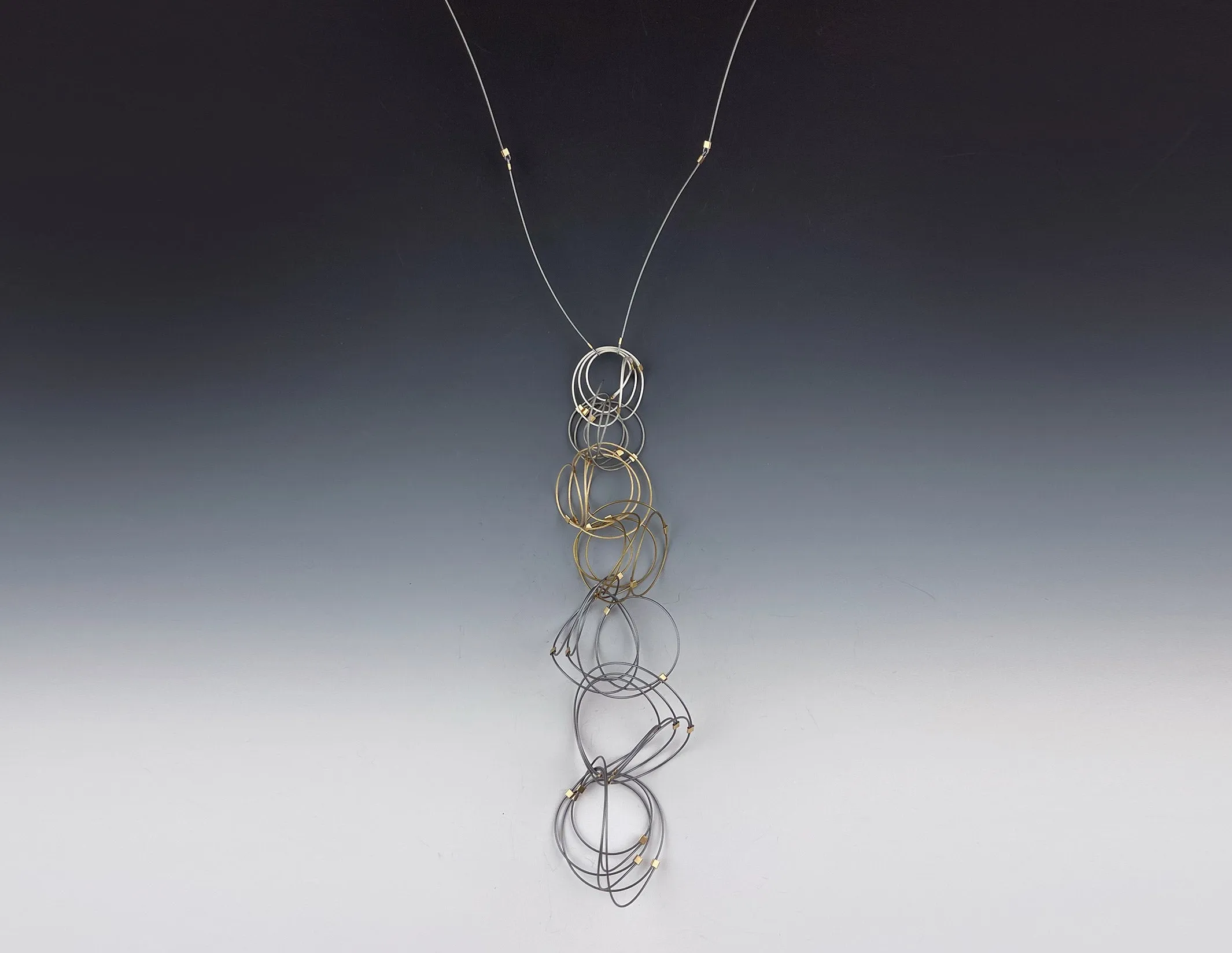 Swirl Lariat Necklace