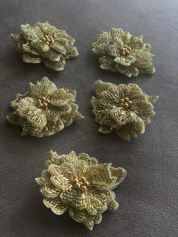 the gilded flower brooch