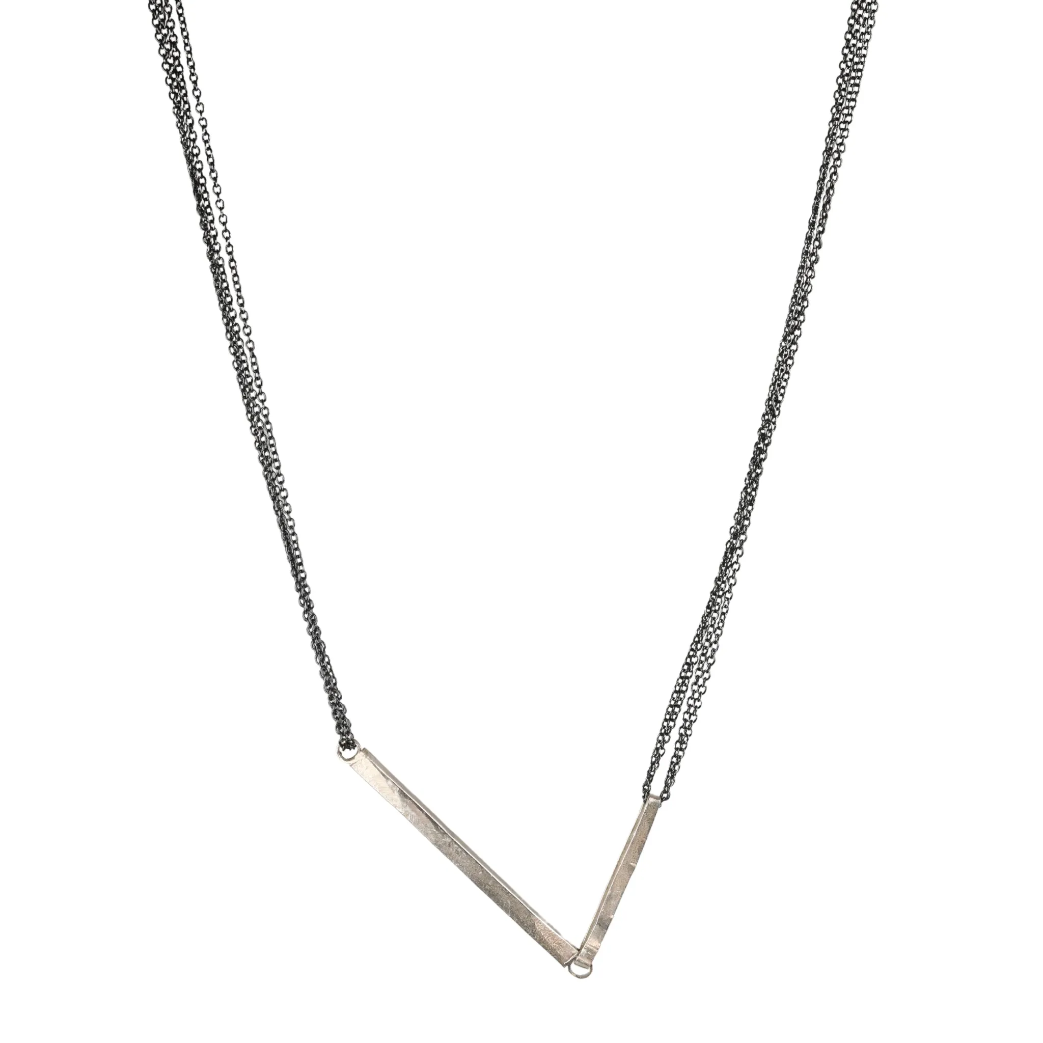 The "Jesse" Oxidized Sterling Silver Necklace