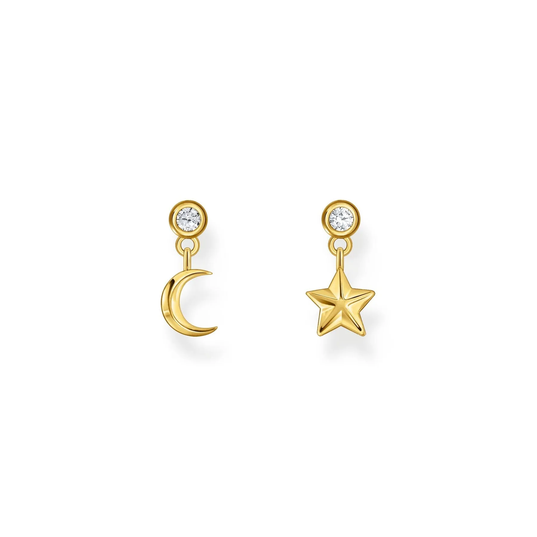 Thomas Sabo Ear Studs With Sun And Moon