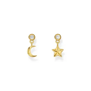 Thomas Sabo Ear Studs With Sun And Moon