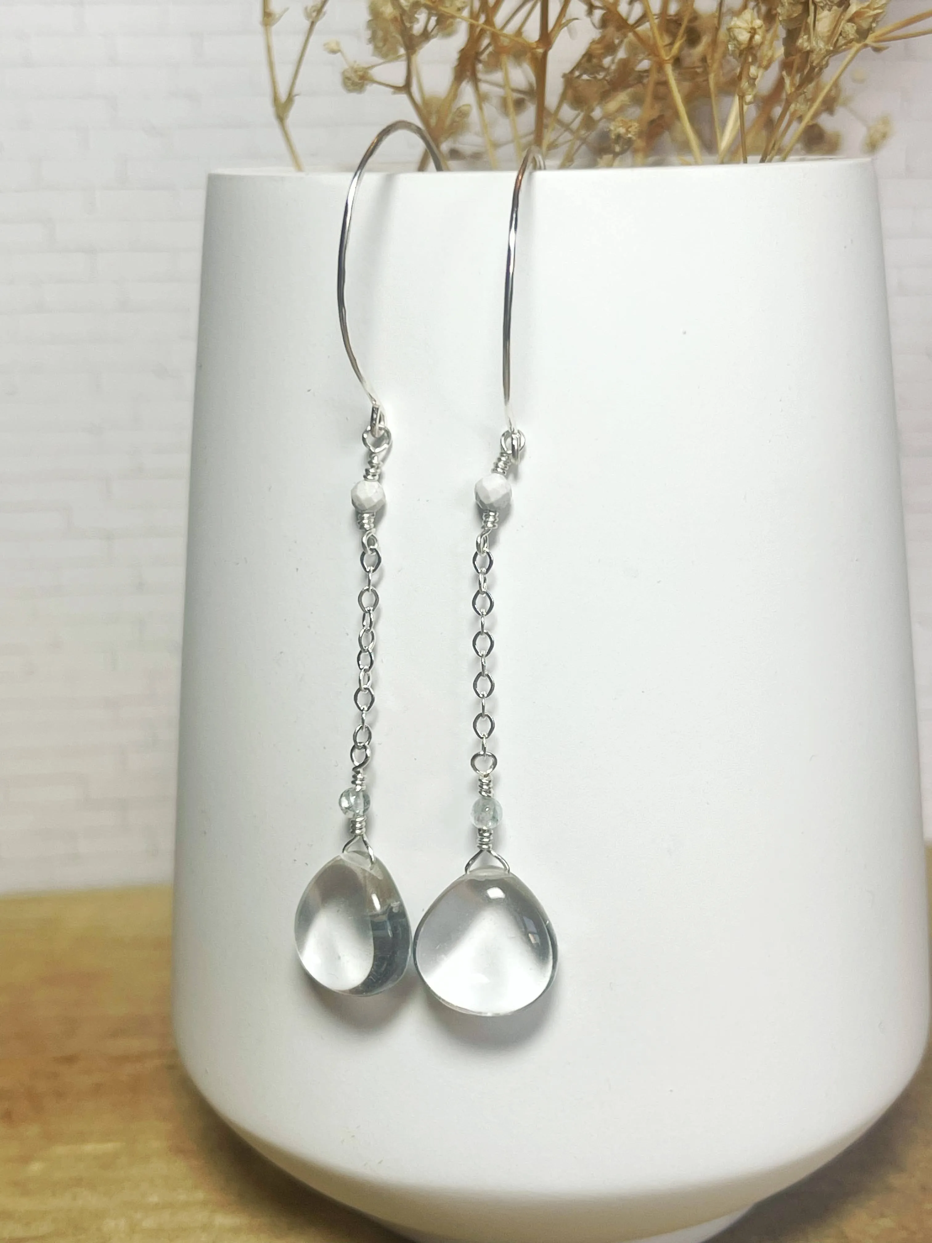Time Is A Non-Renewable Resource, Don't Waste Mine Earrings