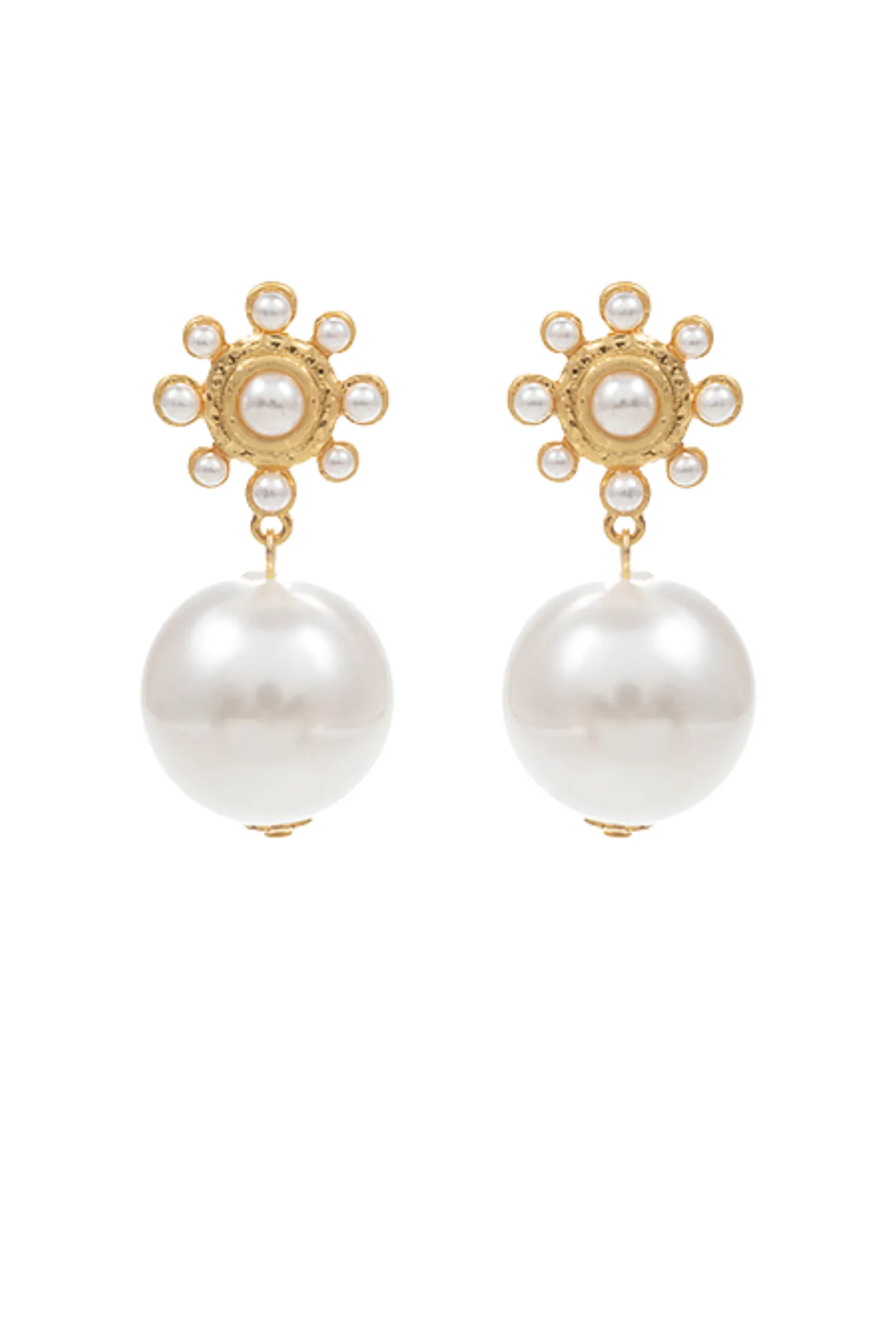 Timeless Elegance Pearl Drop Earrings