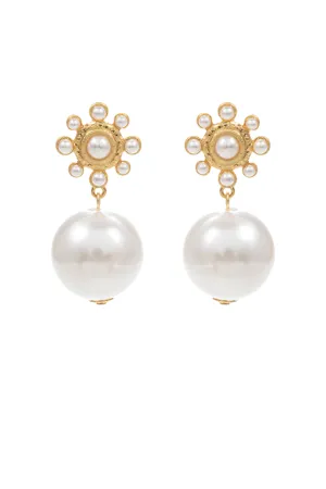 Timeless Elegance Pearl Drop Earrings