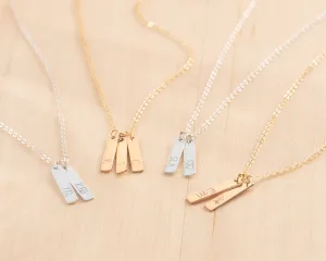 Tiny Bar Necklace