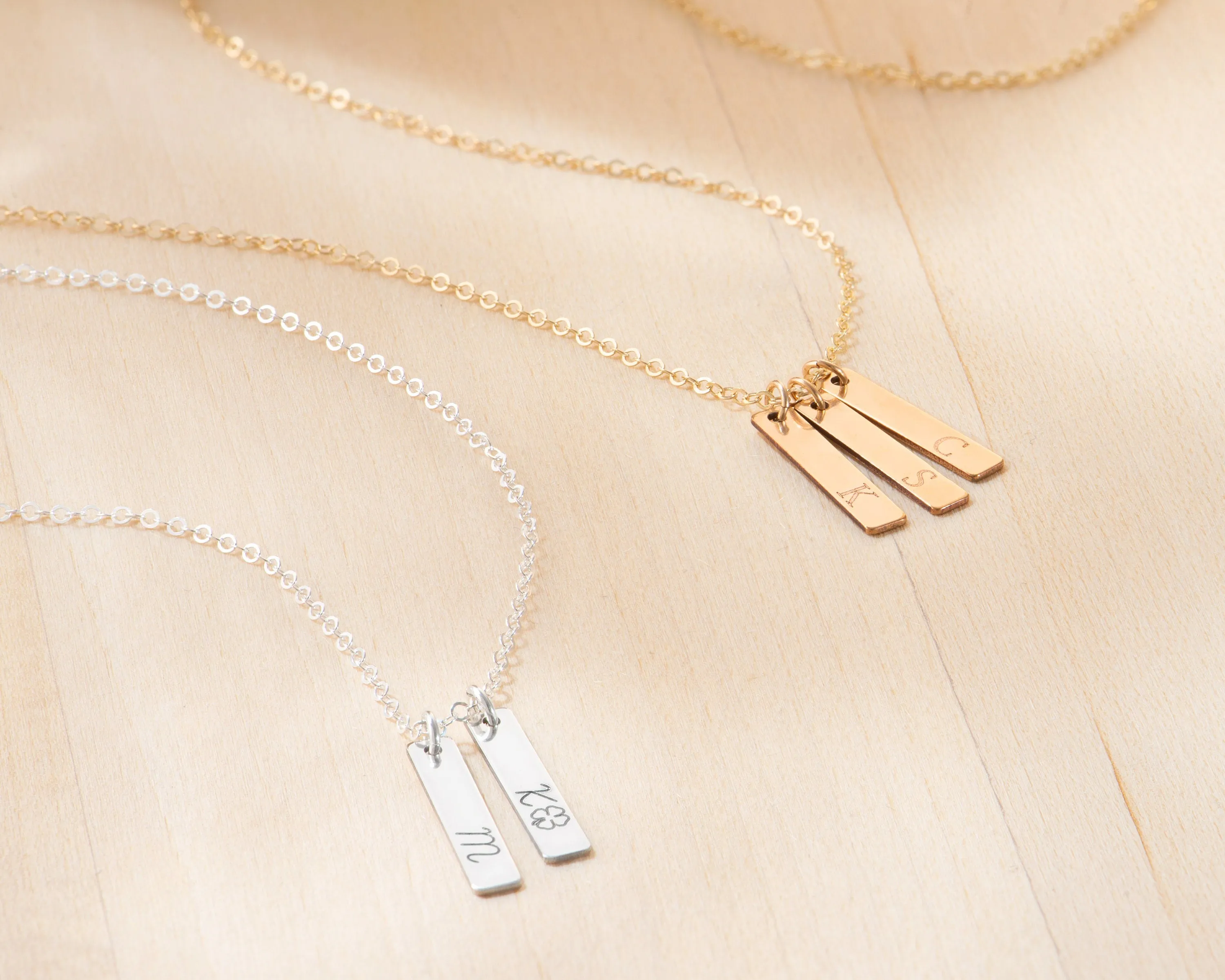 Tiny Bar Necklace