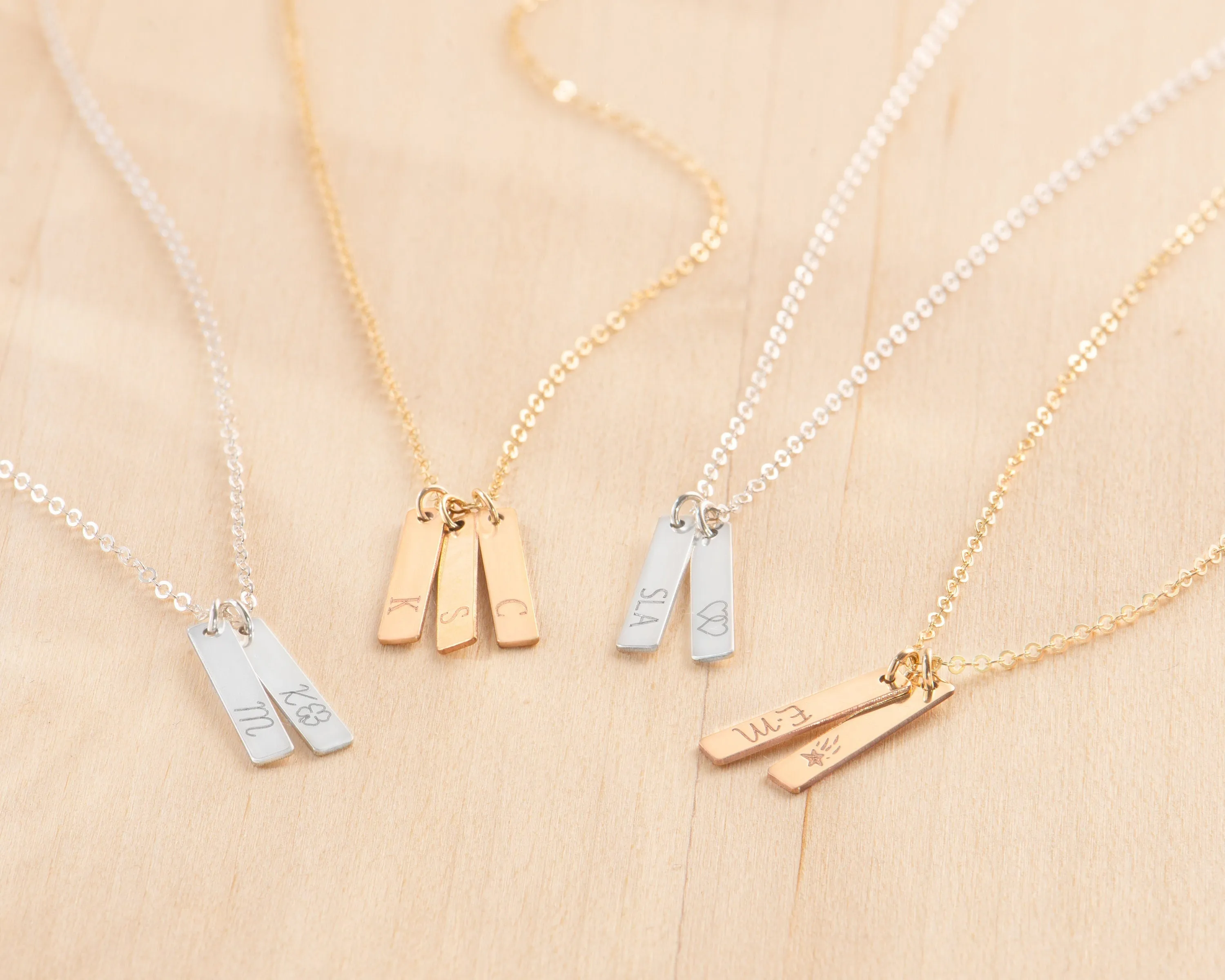 Tiny Bar Necklace