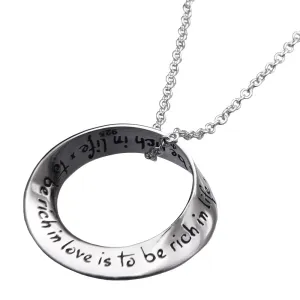 To Be Rich In Love Necklace