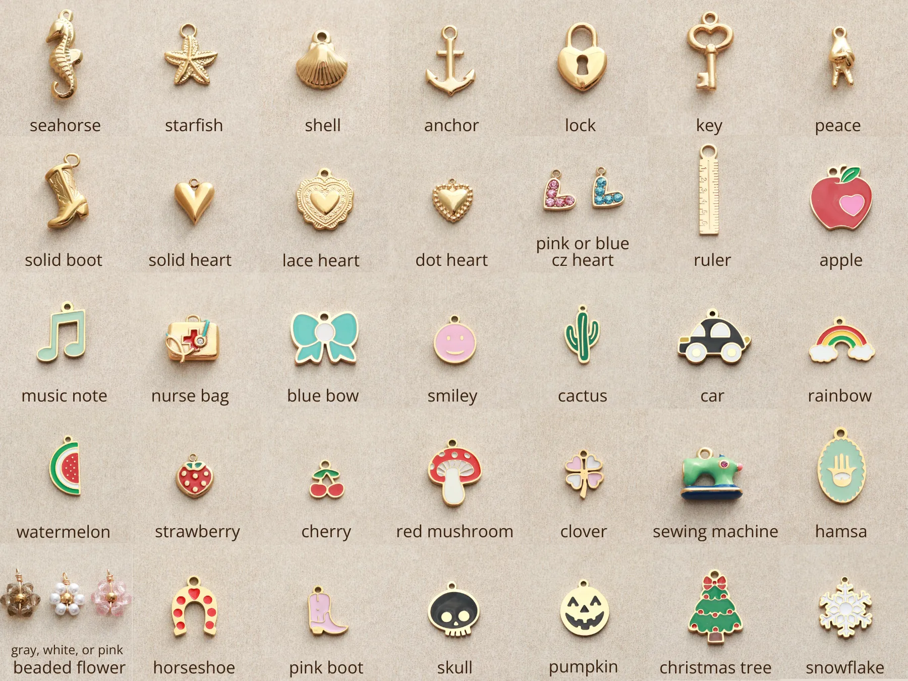 Traditional Charm Necklace