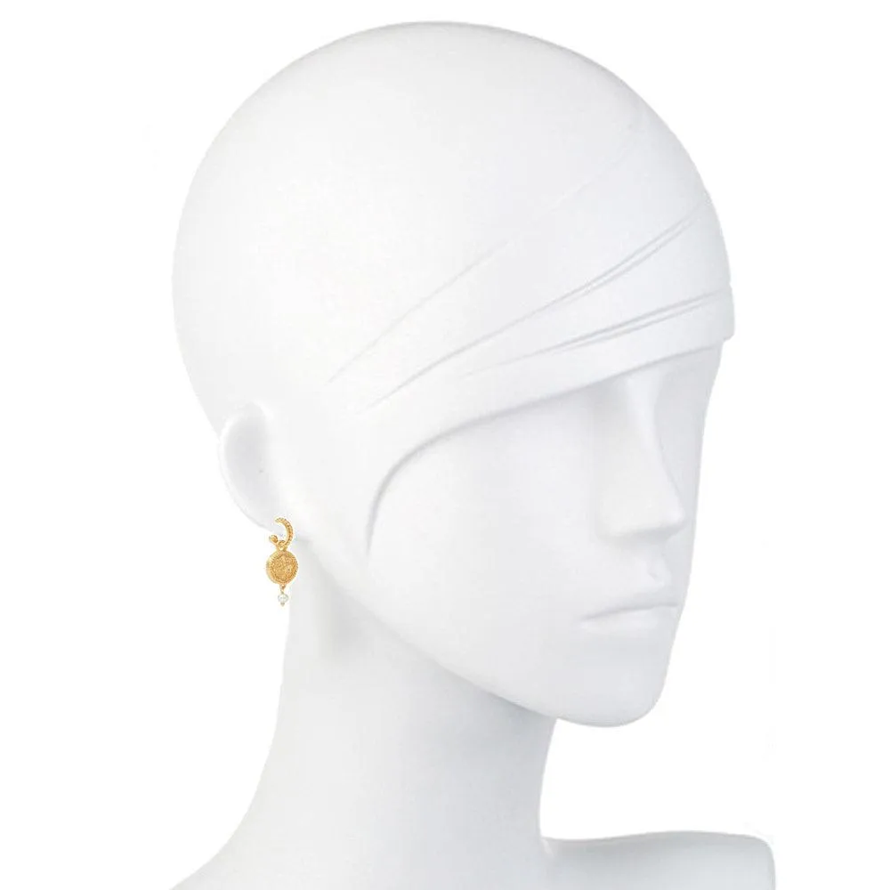 Trieste Hoop & Charm Earrings