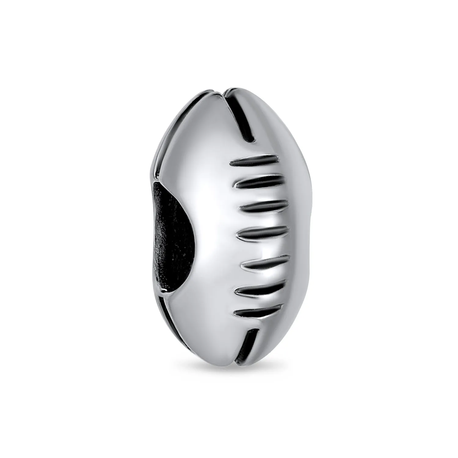 USA Rugby Sports Charm Bead Mom Sterling Silver for European Bracelet