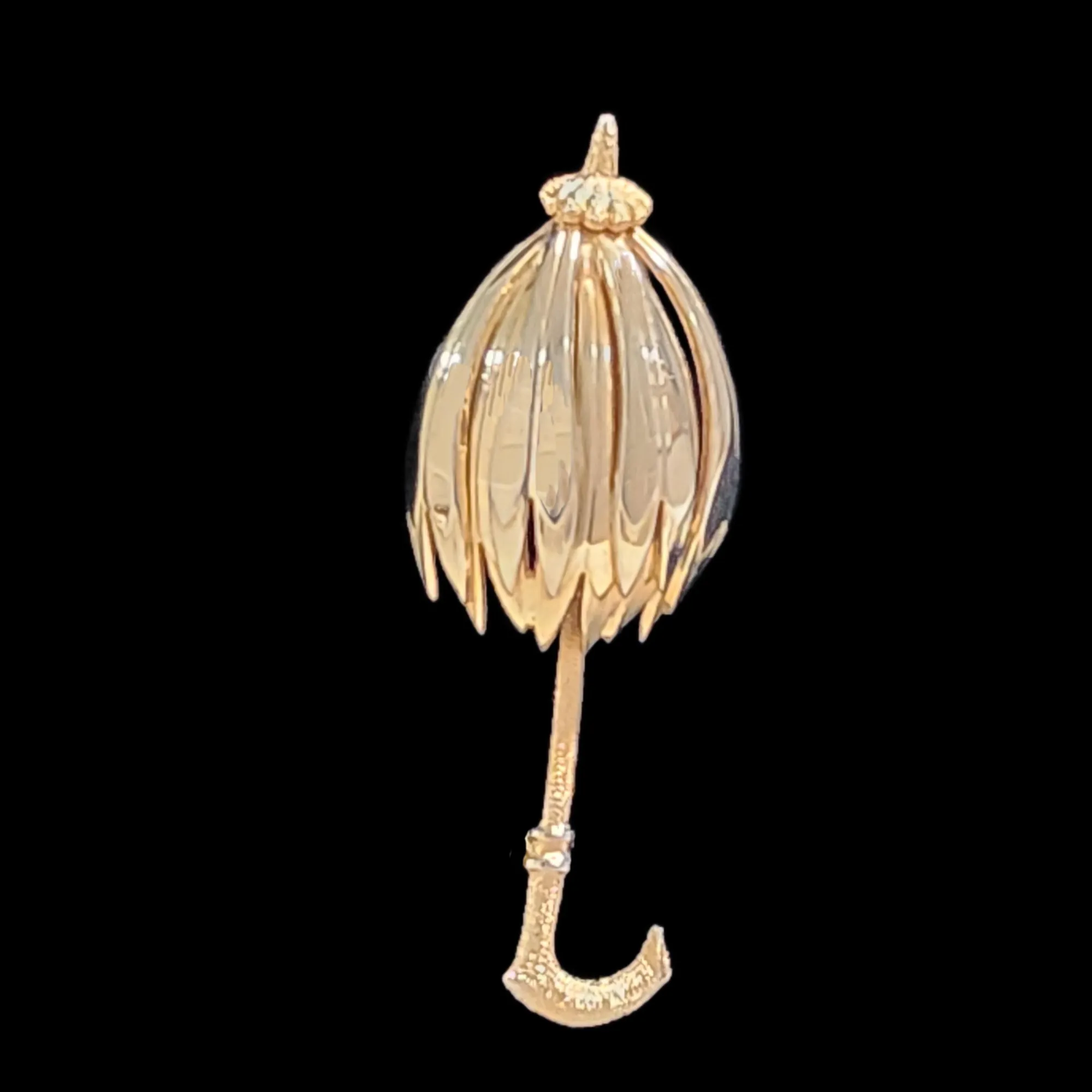 Vintage Umbrella or Parasol Brooch
