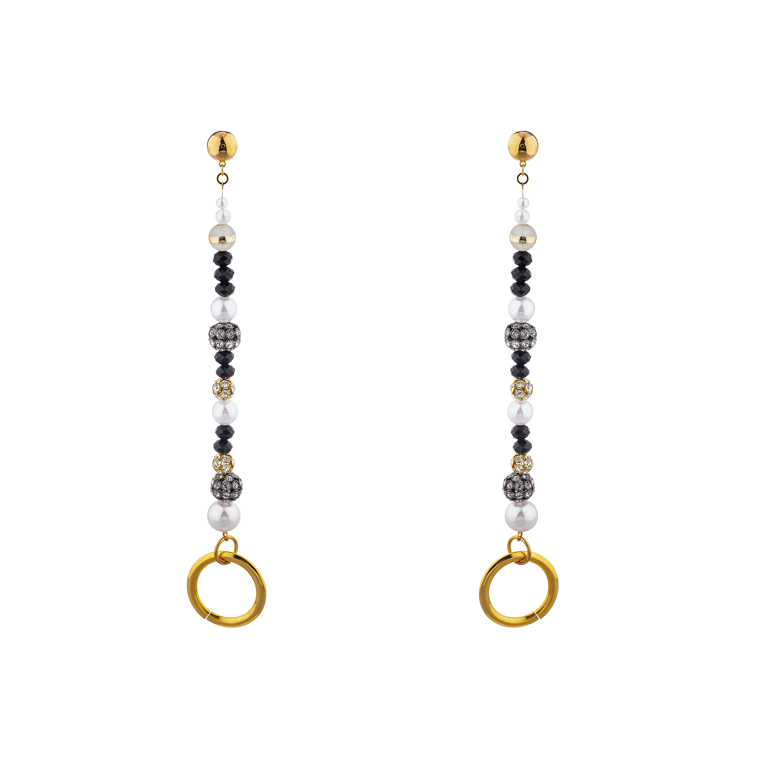 WEIGHT OF LOVE EARRINGS