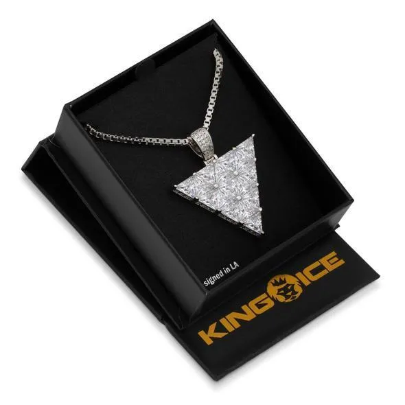 White Trinus Necklace