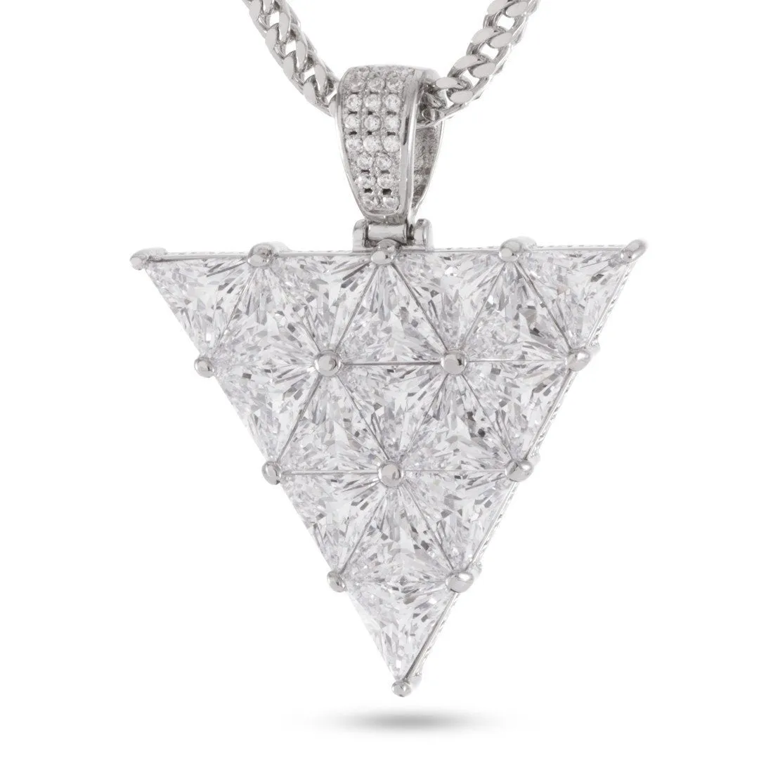 White Trinus Necklace