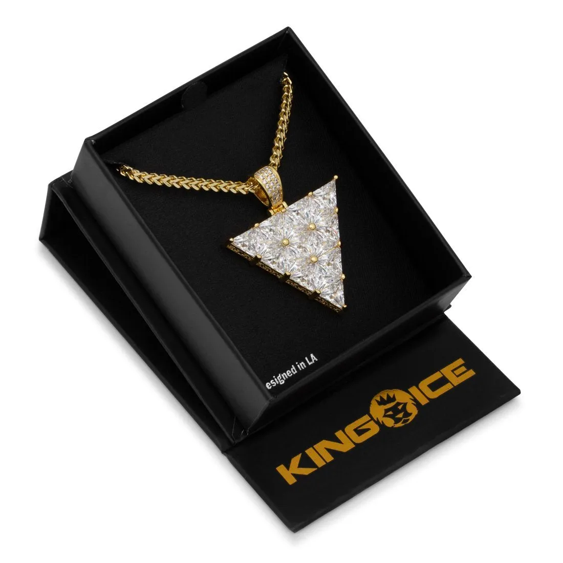 White Trinus Necklace