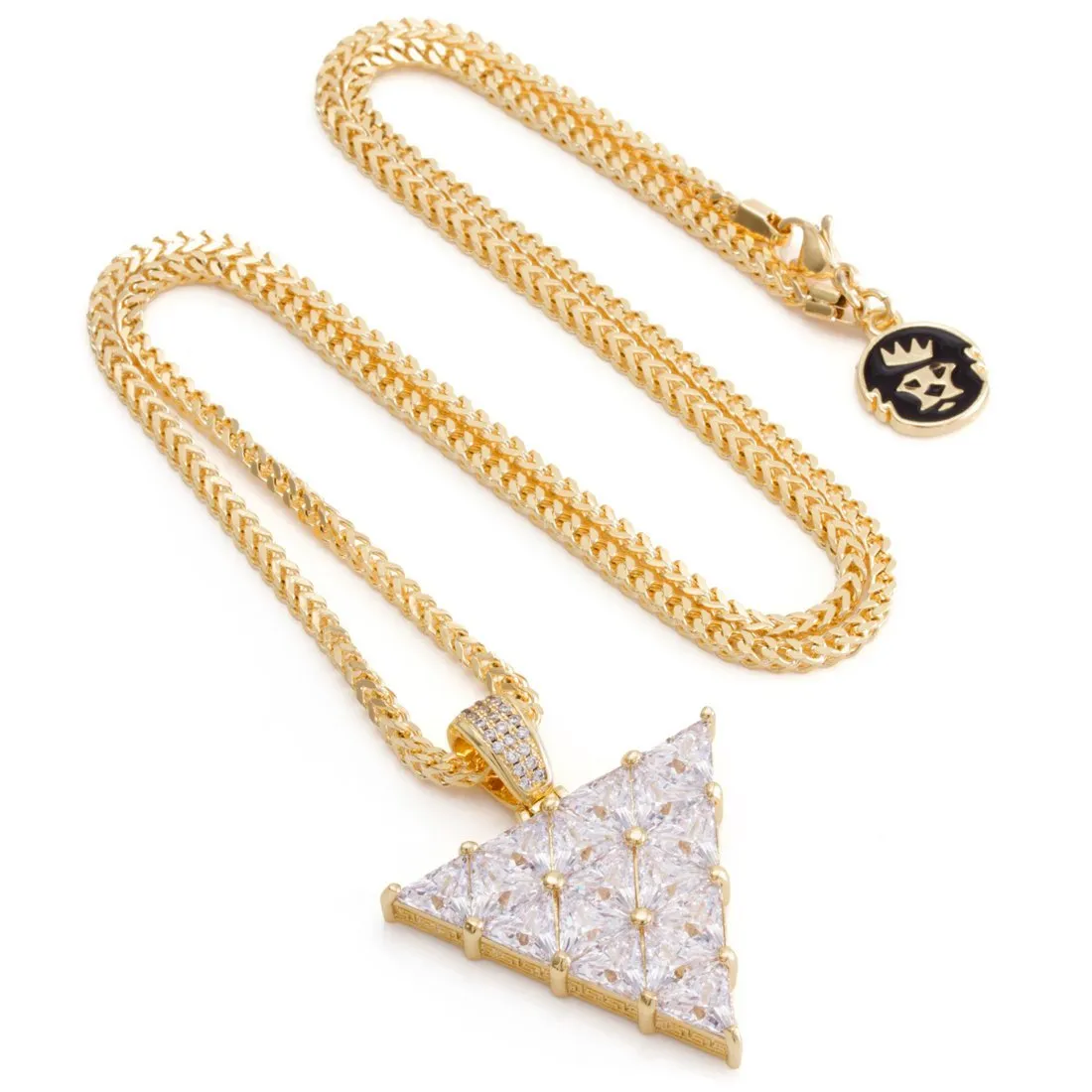 White Trinus Necklace