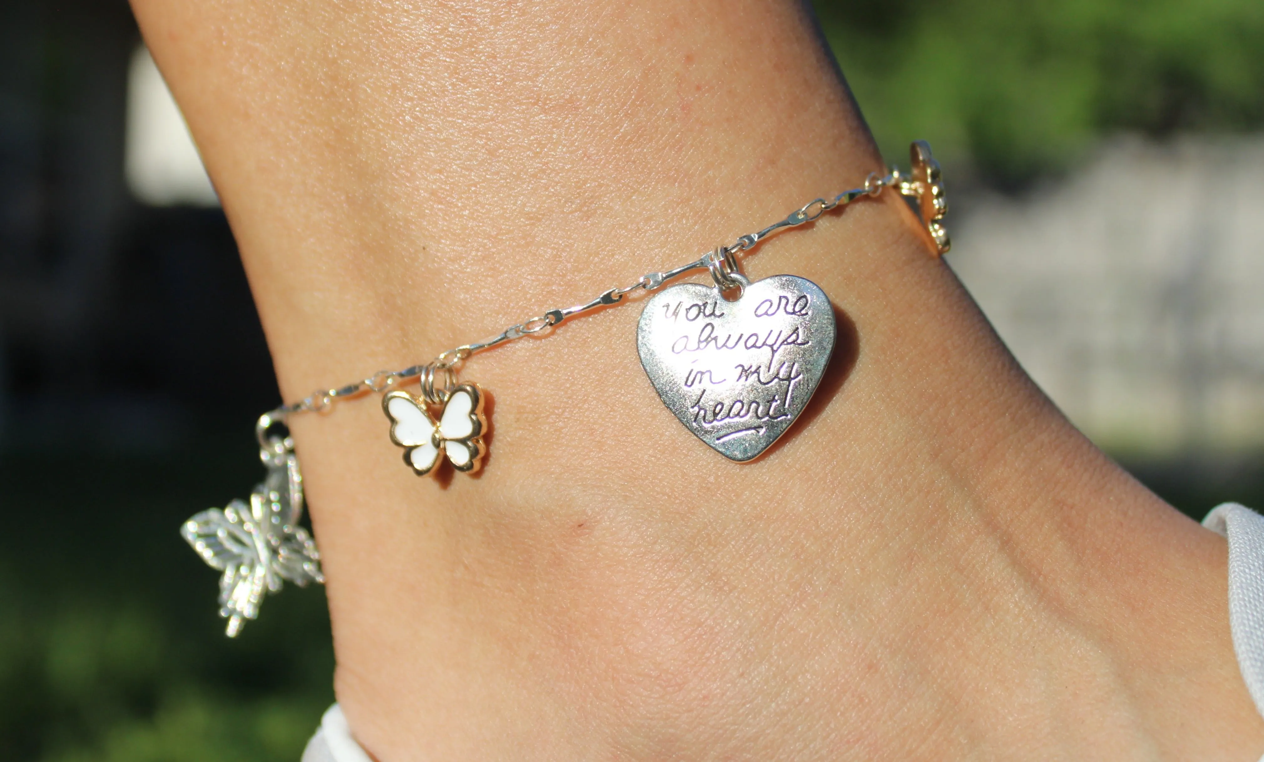You are Always in My Heart Anklet